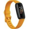 FITBIT Inspire 3, Fitness Tracker, S und L, Morning Glow/Black