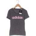 adidas Damen T-Shirt, grau, Gr. 34