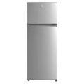 Zweitüriger Edelstahlkühlschrank mit 204 Litern Inhalt, Klasse E - Master Kitchen MKRF241D55ESTXS