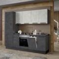 Toscohome Moderne Küche mit Geräten inklusive 255 cm Bügeleisen und Spachtel - Licola