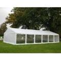 Dancover Partyzelt Festzelt Exclusive 6x12m PVC, Weiß, Panorama