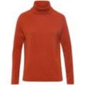 Rollkragen-Pullover St. Emile orange