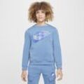 Nike Sportswear Standard Issue Sweatshirt mit Rundhalsausschnitt (ältere Kinder, Jungen) - Blau