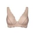 Spitzen-BH - Beige - Gr.: 80B