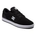 Sneaker DC SHOES "Crisis 2" Gr. 8,5(41), schwarz-weiß (schwarz) Schuhe Skaterschuh Sneaker low