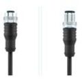 Escha 8047024 Sensor-/Aktor-Steckverbinder, konfektioniert M12 Stecker, gerade, Buchse, gerade 2.00 m Polzahl: 12 1 St.