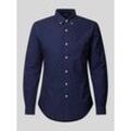 Slim Fit Freizeithemd mit Button-Down-Kragen Modell 'OXFORD'