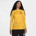 FFF (Women's Team) 2024/25 Stadium Goalkeeper Nike Replika-Fußballtrikot mit Dri-FIT-Technologie (Damen) - Gelb