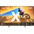 F (A bis G) PHILIPS LED-Fernseher Fernseher grau (anthrazit) LED Fernseher