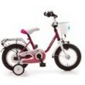 Kinderfahrrad BACHTENKIRCH "My Dream" Gr. 25, rosa (pink, weiß), Fahrräder, Kinder, 25cm, 14 Zoll (35,56cm)