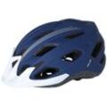 Fahrradhelm XLC "BH-C28", blau (blau, weiß), Helme, Kopfumfang: 53cm - 58cm