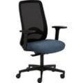 Bürostuhl MAYER SITZMÖBEL "myTRITON", blau (jeansblau, schwarz), B:70cm, Polyester, Stühle