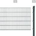 ARVOTEC Doppelstabmattenzaun "EXCLUSIVE 103 zum Einbetonieren" Zaunelemente Zaunhöhe 103 cm, Zaunlänge 2 - 60 m Gr. H/L: 103 cm x 4 m, grau (anthrazit) Zaunelemente