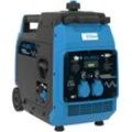 Stromerzeuger GÜDE "Inverter »ISG 3200-2«", blau (blau, schwarz), B:60cm H:56,5cm T:31cm, Stromerzeuger