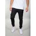 Jogginghose ALPHA INDUSTRIES "Alpha Industries Men - Jogger Terry Jogger" Gr. XS, Normalgrößen, schwarz (black) Herren Hosen Jogginghosen