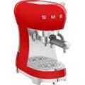 SMEG Espressomaschine "ECF02RDEU", Kaffeemaschinen, rot, 1 Tasse(n)