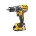 DEWALT Akku-Schlagbohrschrauber "DCD796D2-QW (bürstenlos) 460W/18V" Bohrmaschinen 401313 mm, T STAK-Box, inkl. 2x2Ah Akkus und Ladegerät gelb (gelb, schwarz)