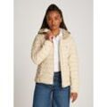 Steppjacke TOMMY HILFIGER "SPORTY LW DOWN JACKET", Damen, Gr. M (38), beige (classic beige), Web, Obermaterial: 100% Polyamid. Futter: 100% Polyamid, unifarben, casual, regular fit, Jacken, mit leichter Wattierung