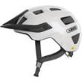 Mountainbikehelm ABUS "MOTRIP MIPS" Gr. M, weiß, Helme, M Kopfumfang: 54cm - 58cm, unifarben, glänzend