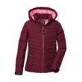 Steppjacke KILLTEC "KOW 166 GRLS QLTD JCKT" Gr. 152, lila (himbeere) Kinder Jacken