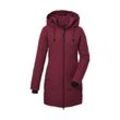 Parka G.I.G.A. DX BY KILLTEC "GW 1 WMN PRK" Gr. 42, lila (himbeere), Damen, Obermaterial: 100% Polyester (recycelt), Füllung: 100% Polyester, Jacken