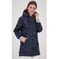 Regenjacke DEPROC ACTIVE "Friesennerz WIZZARD PEAK WOMEN UMBR", Damen, Gr. 40 (M), blau (navy), Obermaterial: 100% Polyurethan; Futter: 100% Polyester, casual, figurumspielend, Jacken, auch in Großen Größen erhältlich