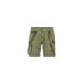 Shorts ALPHA INDUSTRIES "Alpha Industries Men - Shorts Utility Short", Herren, Gr. 28, Normalgrößen, grün (olive), Obermaterial: 98% Baumwolle, 2% Elastan, Hosen