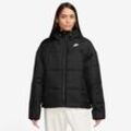 Outdoorjacke NIKE SPORTSWEAR "W NSW ESSTL THRMR CLSC PUFFER" Gr. L (44/46), schwarz-weiß (black, white) Damen Jacken