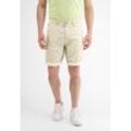 Chinoshorts LERROS "LERROS Chino Bermuda *Leafs*" Gr. 31, Normalgrößen, beige (pale beige) Herren Hosen