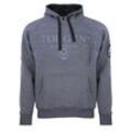 Kapuzenpullover TOP GUN "Simulator TG20191025", Herren, Gr. 50 (M), blau (navy), Obermaterial: 50% Baumwolle / 50% Polyester, Rundhals, Pullover Hoodie Sweatshirt