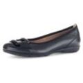 Ballerina GABOR Gr. 41, schwarz Damen Schuhe Ballerinas Businessschuh, Halbschuh, Schlupfschuh, komfortabler Elastikeinfass