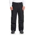 Snowboardhose QUIKSILVER "Porter" Gr. L, US-Größen, schwarz (true black) Herren Hosen