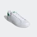 Sneaker ADIDAS ORIGINALS "STAN SMITH", Gr. 36,5, weiß (cloud weiß, cloud weiß, grün), Synthetik, sportlich, Schuhe Skaterschuh Sneaker low