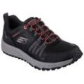 Outdoorschuh SKECHERS "ESCAPE PLAN-ENDLESS PURSUIT", Damen, Gr. 35, bunt (schwarz, multi), Leder, Mesh, Lederimitat, casual, Schuhe, mit gepolstertem Schaftrand, Freizeitschuh, Halbschuh, Schnürschuh