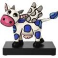 Sammelfigur GOEBEL "Britto" Dekofiguren Gr. B/H: 9 cm x 19 cm, bunt Pop Art, Porzellan, Romero Britto - Flying Cow