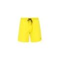 Shorts ALPHA INDUSTRIES "Alpha Industries Men - Basic Swim Short" Gr. XS, Normalgrößen, gelb (empire yellow) Herren Hosen Shorts