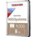 TOSHIBA N300 8 TB interne HDD-Festplatte