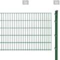 ARVOTEC Doppelstabmattenzaun "EXCLUSIVE 103 zum Einbetonieren" Zaunelemente Zaunhöhe 103 cm, Zaunlänge 2 - 60 m Gr. H/L: 103 cm x 10 m, grün (dunkelgrün) Zaunelemente