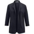 Jersey-Blazer 3/4-Arm Peter Hahn blau