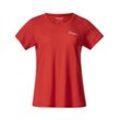 Bergans of Norway Kurzarm T-Shirt Damen Wolle, rot