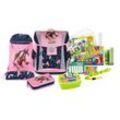 JOLLY Schulranzen-Set Classic Best Friends Forever 31,0 x 17,0 x 37,0 cm rosa/blau 22,0 l