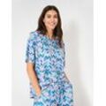 BRAX Damen Shirt Style CALLY, Blau, Gr. 3XL