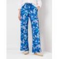 BRAX Damen Palazzohose Style MAINE, Blau, Gr. 3XL