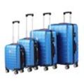 Hartschalenkoffer-Set Exopack blau