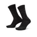 Jordan Everyday gepolsterte Crew-Socken (1 Paar) - Schwarz