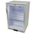 Gastro-Cool Barkühlschrank 128 Liter silber, LED, unterbaufähig