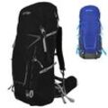 VANGO Trekkingrucksack Denali Pro 60:70 L Outdoor Wander Rucksack Regenschutz Farbe: Classic Blue