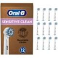 Oral-B Sensitive Clean Aufsteckbürsten für elektrische Zahnbürste 12 Stück (B Sensitive Clean)