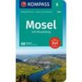 KOMPASS WANDERFÜHRER MOSEL MIT MOSELSTEIG, 46 TOUREN