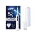 Oral-B Elektrische Zahnbürste iO 5, Aufsteckbürsten: 1 St., mit Magnet-Technologie, LED-Anzeige, 5 Putzmodi, Reiseetui, weiß